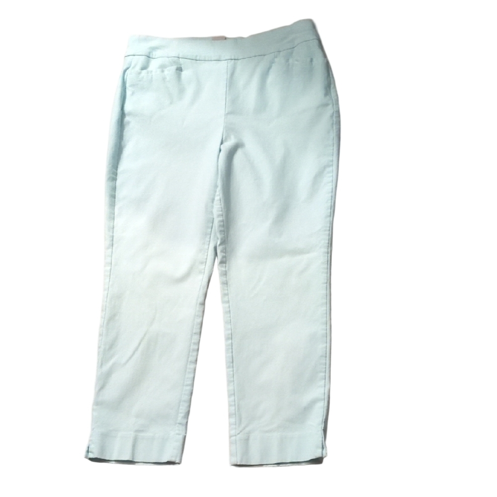 Chico's Blue Pull on Pants Size 1